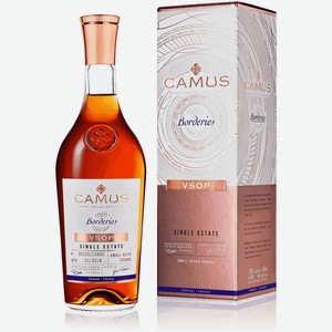Коньяк Camus Borderies VSOP в подарочной упаковке