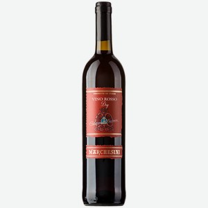 Вино Marchesini красное сухое