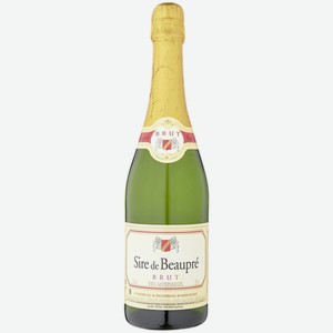 Вино игристое Sire De Beaupre белое брют