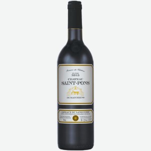 Вино Chateau Saint-pons De Mauchiens красное сухое