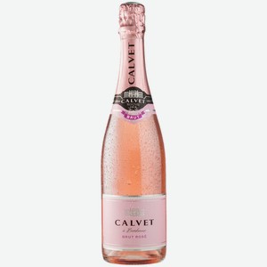 Вино игристое Calvet Cremant de Bordeaux розовое брют
