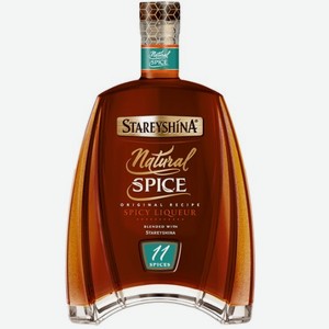 Ликер Stareyshina Natural Spice на основе коньяка десертный