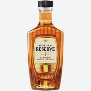 Коньяк Golden Reserve National Selection Spain 5 лет 0,5 л