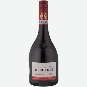 Вино безалкогольное JP. Chenet Cabernet-Syrah красное сладкое 0,75 л