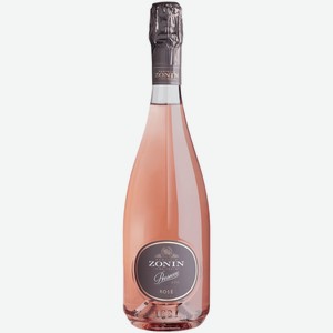 Вино игристое Zonin P. Rose Brut 1821 розовое брют