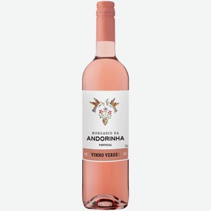 Вино Morgadio da Andorinha Vinho Verde розовое полусухое 0,75 л