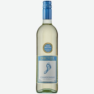 Вино Barefoot Chardonnay белое полусухое