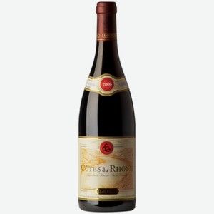 Вино Cotes du Rhone Rouge E. Guigal красное сухое