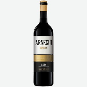 Вино Arnegui Reserva Rioja красное сухое