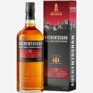 Виски Auchentoshan Single malt 12 aged years