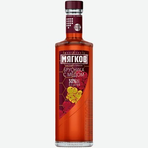 Настойка Мягков Брусника с Мёдом