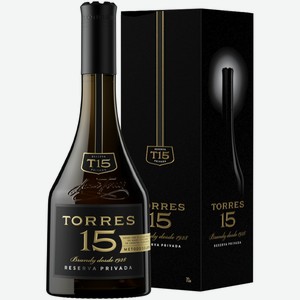 Бренди Torres 15 в подарочной упаковке