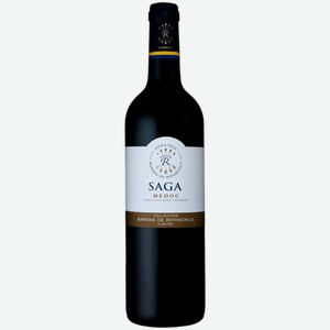 Вино Saga Domaine Barons de Rothschild Medoc красное сухое