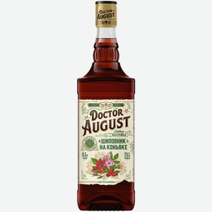 Настойка Doctor August Шиповник на Коньяке