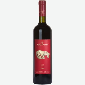 Вино Alma Valley Shiraz красное сухое