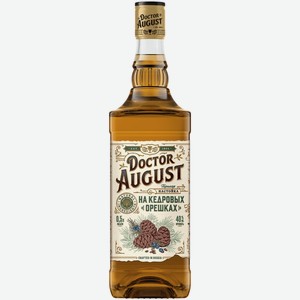 Настойка Doctor August на кедровых орешках