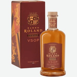 Коньяк Baron Roland VSOP 0,7 л в подарочной упаковке