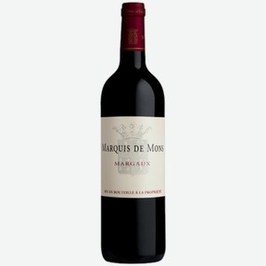 Вино Marquis De Mons Margaux AOC красное сухое