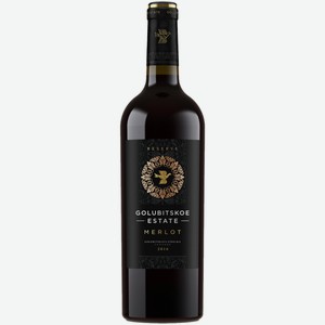 Вино Golubitskoe Estate Reserve Merlot красное сухое