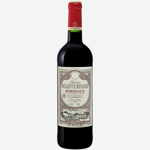 Вино Chateau Bellevue Rougier красное сухое