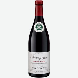 Вино Louis Latour Pinot Noir Bourgogne красное сухое