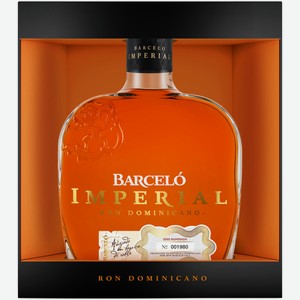 Ром Barcelo Imperial в подарочной упаковке