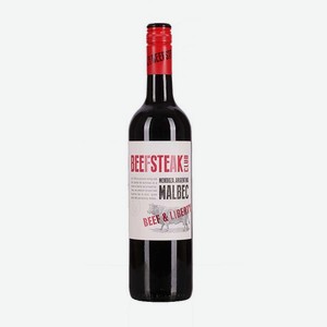 Вино Бифстейк Клаб Биф & Либерти Мальбек 0.75л