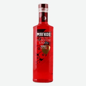 Настойка Мягков со Вкусом Клюквы 0.5л