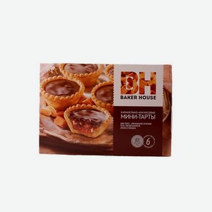 Продукты питания Мини-тарты с карамельно-арахисовой начинкой 0.24кг