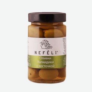 Продукты питания Оливки Халкидики c косточкой 0.3кг