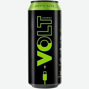 Напиток энергетический Volt Energi Манго Лайм 0,45л ж/б
