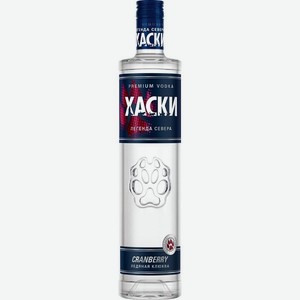 Водка Хаски Клюква 38% 0,5л