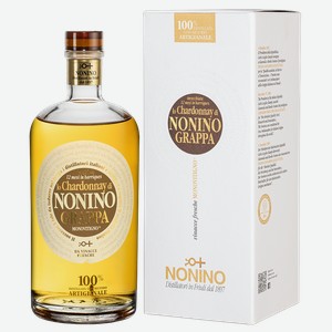 Граппа Lo Chardonnay di Nonino Barrique, 0.7 л.
