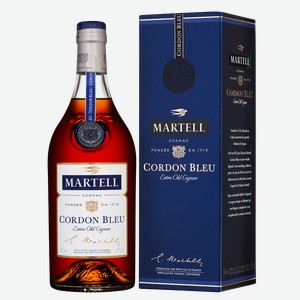 Коньяк Martell Cordon Bleu, gift box 0.7 л.