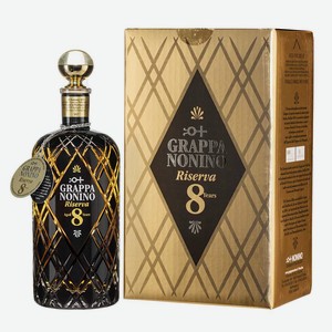 Граппа Grappa Nonino Riserva 8 Years, 0.7 л.