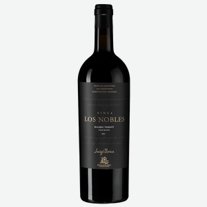 Вино Malbec Verdot Finca Los Nobles 0.75 л.