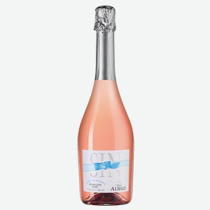Игристое вино безалкогольное Vina Albali Rose Low Alcohol, 0,5% 0.75 л.