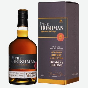 Виски The Irishman Founder s Reserve Sherry Cask Finish 0.7 л.