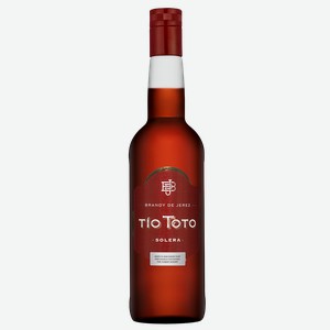 Бренди Тio Toto Brandy De Jerez Solera 0.7 л.