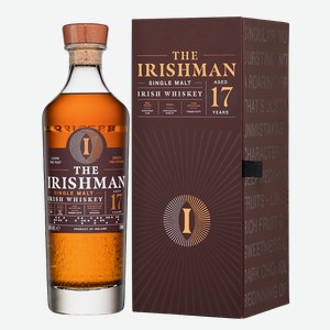 Виски The Irishman 17 YO Single Malt в подарочной упаковке 0.7 л.