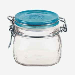 Банки Банка Bormioli Fido Jar Herm Azzurro 149210M04321588 0.5 л.