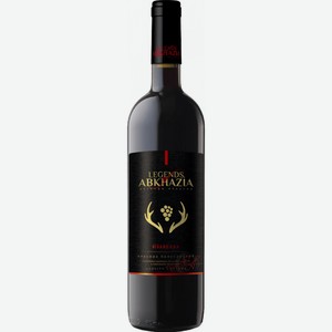 Вино  Легенды Абхазии  Изабелла, 750 мл, Красное, Полусладкое