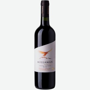 Вино Милламан,  Истейт Резерв  Каберне Совиньон-Мерло, 2019, 2019, 750 мл, Красное, Сухое