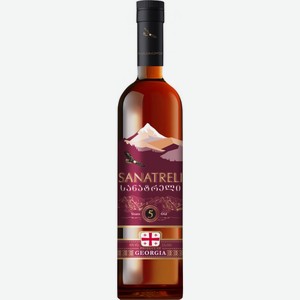 Коньяк Sanatreli 5 лет 40%, 0.5 л