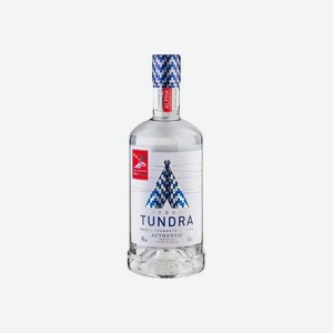 Водка  TUNDRA AUTHENTIC. ВОДКА КРАЙНЕГО СЕВЕРА  0,25л 40%