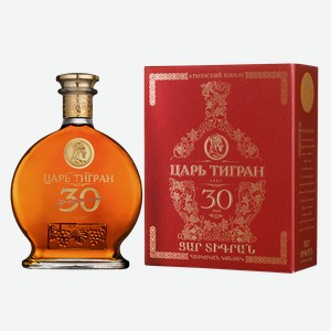 Бренди Царь Тигран 30 лет выдержки, 0.7 л.