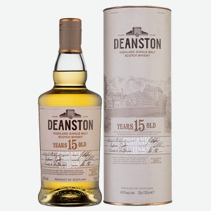 Виски Deanston 15 Years Old 0.7 л.