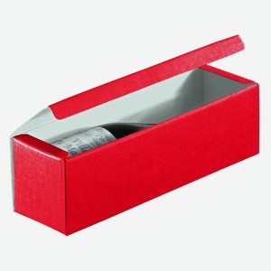 Подарочные коробки Подарочная коробка для 1-й бутылки  Seta Rosso 