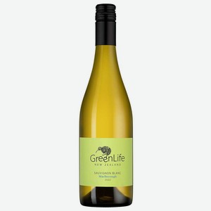 Вино Sauvignon Blanc GreenLife 0.75 л.