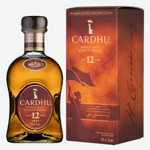 Виски Cardhu Aged 12 Years Old 0.7 л.